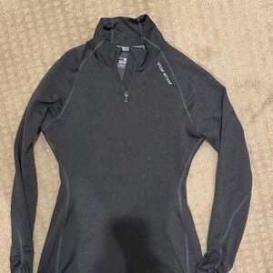 Under Armour Women's Grey Long Sleeve Base layer top